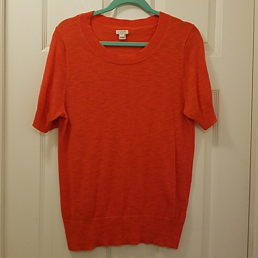 J. Crew short sleeve sweater